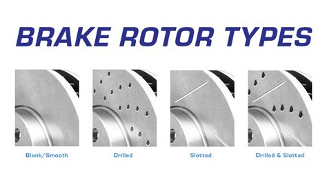 Differences between different Slotted Brake Rotor Patterns/Designs.